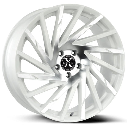 X02 White Machined Xcess