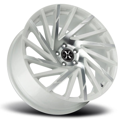 X02 White Machined Xcess