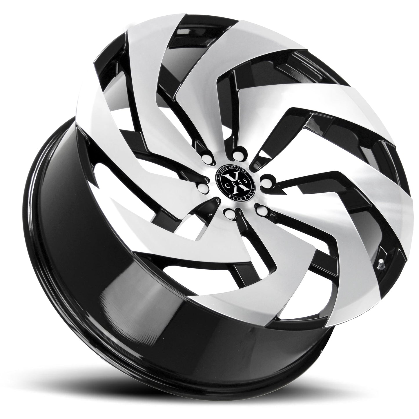 X04 Gloss Black Machined