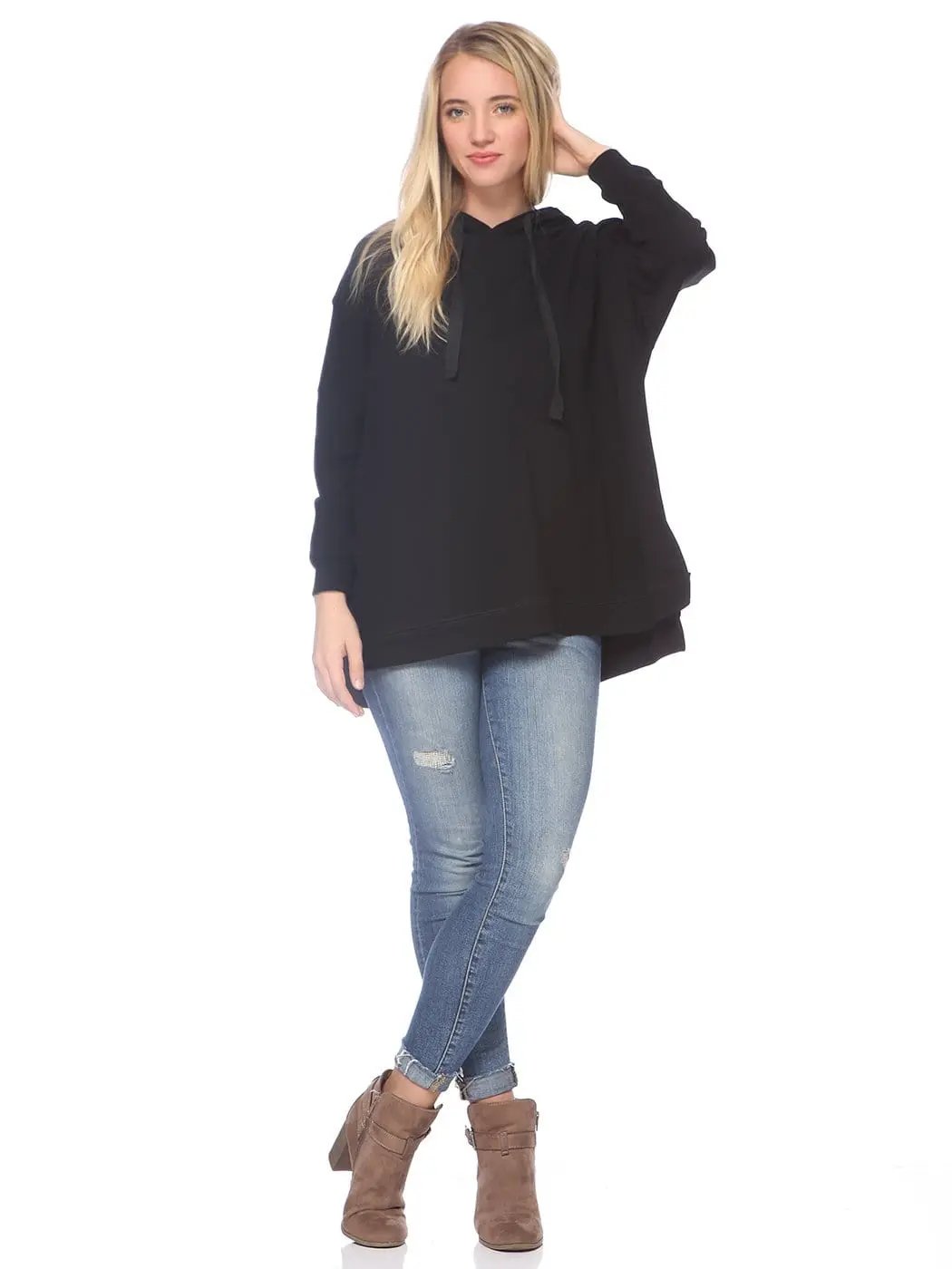 Comfy Oversized Pullover Hoodie Anna-Kaci Wholesale