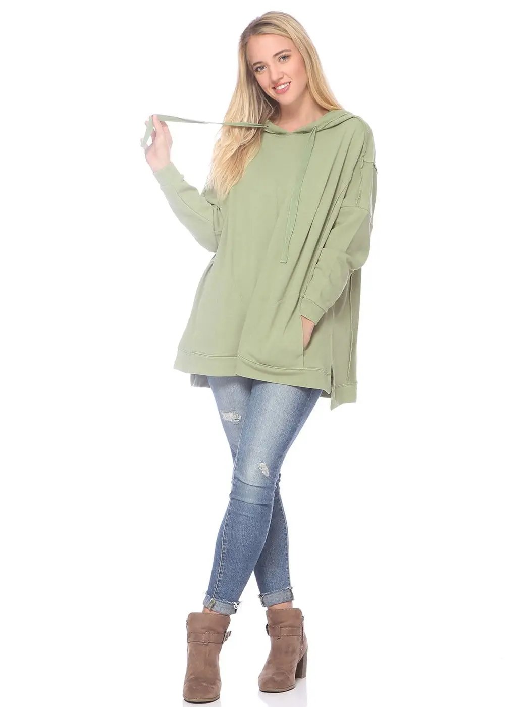 Comfy Oversized Pullover Hoodie Anna-Kaci Wholesale