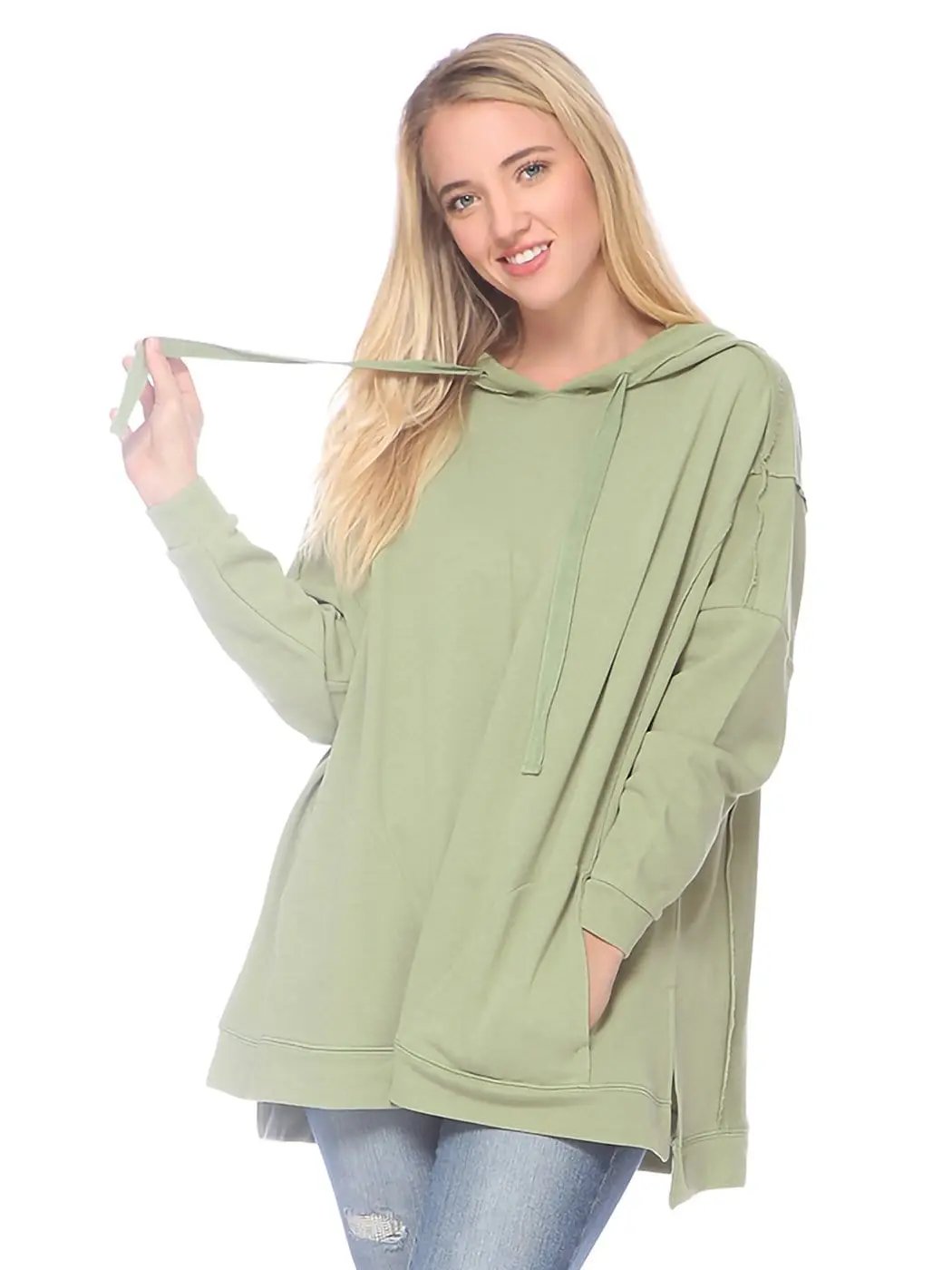 Comfy Oversized Pullover Hoodie Anna-Kaci Wholesale