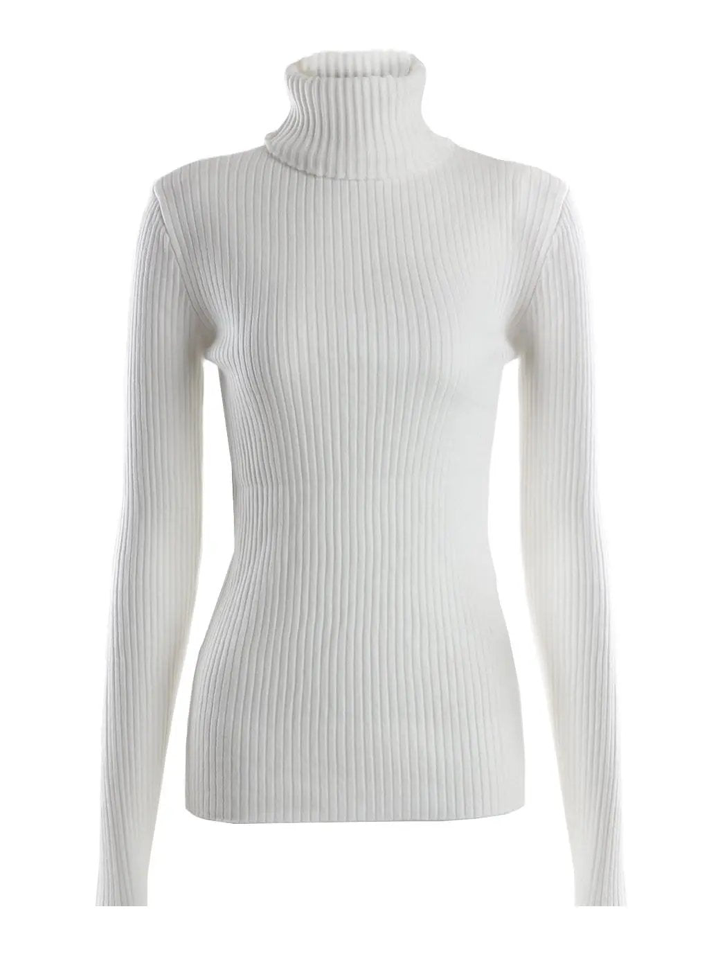 Classic Stretchable Lightweight Long Sleeve Slim Turtleneck Sweater