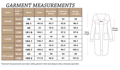 Knitted Long Sleeve Cardigan Sweater Anna-Kaci Wholesale