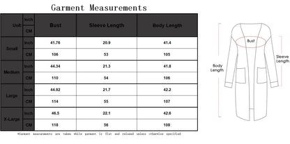 Knitted Long Sleeve Cardigan Sweater Anna-Kaci Wholesale