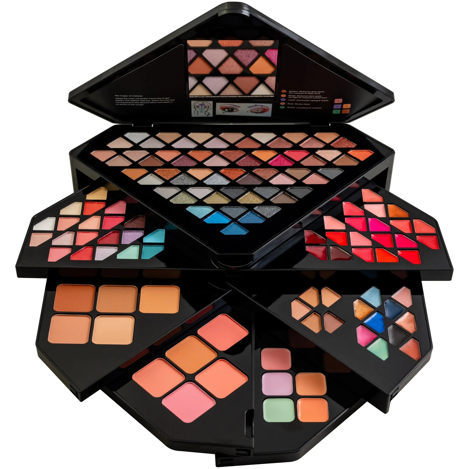 Color Vibe Pro Makeup Set - Professional Makeup Palette SHANY