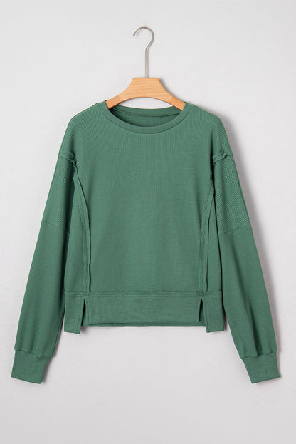 Noah Ribbed Drop Shoulder Sweatshirt
