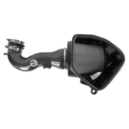 aFe 19-21 GM Trucks 5.3L/6.2L Track Series Carbon Fiber Cold Air Intake System W/ Pro Dry S Filters NP Motorsports