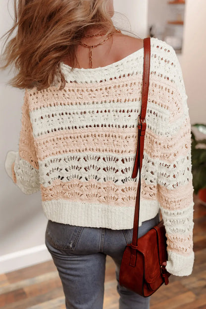 Zararita Drop Shoulder Casual Sweater