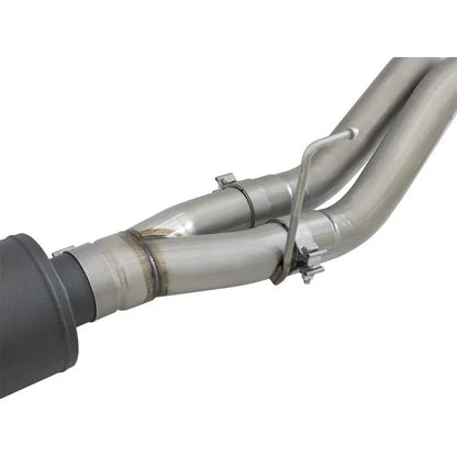 aFe MACH Force-Xp 3in to 3-1/2in 304 SS Cat-Back Exhaust w/Black Tip 17-18 Ford F-150 Raptor V6 3.5L NP Motorsports
