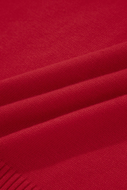 Malaysia accent Holiday Cropped Sweater