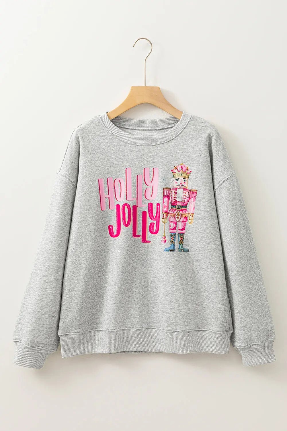 Emma Nutcracker Print Christmas Sweatshirt