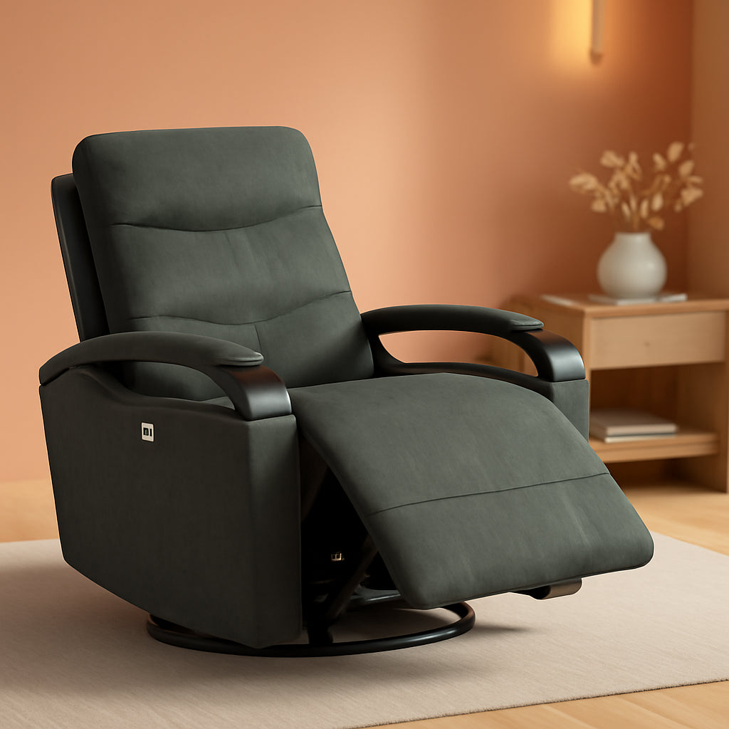 Power Swivel Glider Recliner Chair For Living Room ShipItFurniture