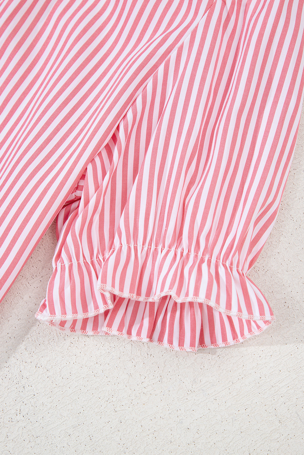 Lucy Stripe Puff Sleeve Blouse