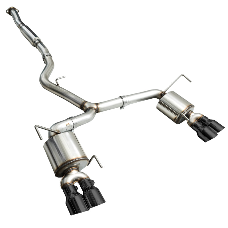 AWE Tuning 2015+ Subaru WRX VA Sedan Touring Edition Exhaust - Diamond Black Tips (102mm) NP Motorsports