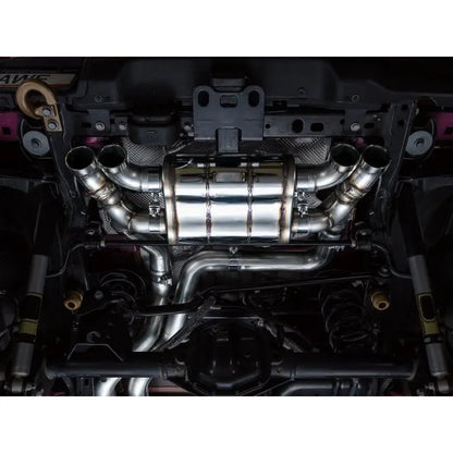 AWE 21+ Wrangler 392 Switchpath Cat-Back Exhaust- Quad BashGuards NP Motorsports