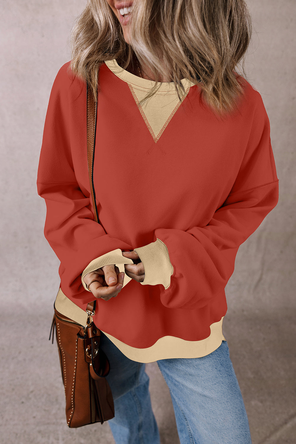 Abigail Drop Shoulder Oversized Sweatshirt