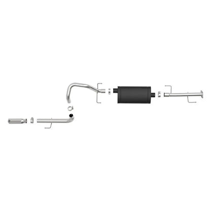 aFe MACHForce XP 2.5in 304-SS Exhaust Cat-Back w/ Black Tip 10-19 Toyota 4Runner V6-4.0L NP Motorsports