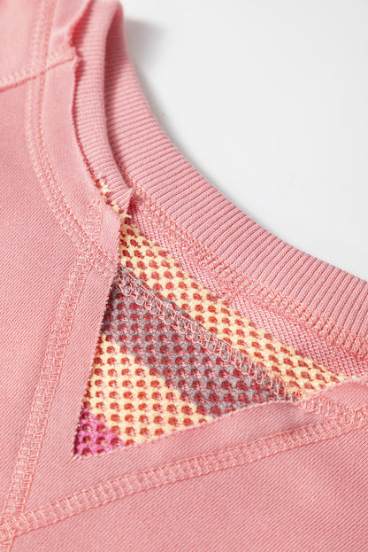 Everleigh Seam Casual Pullover Top