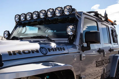 KC HiLiTES 50" Pro6 Gravity LED 8-Light Combo Beam Light Bar - Get it from Bo