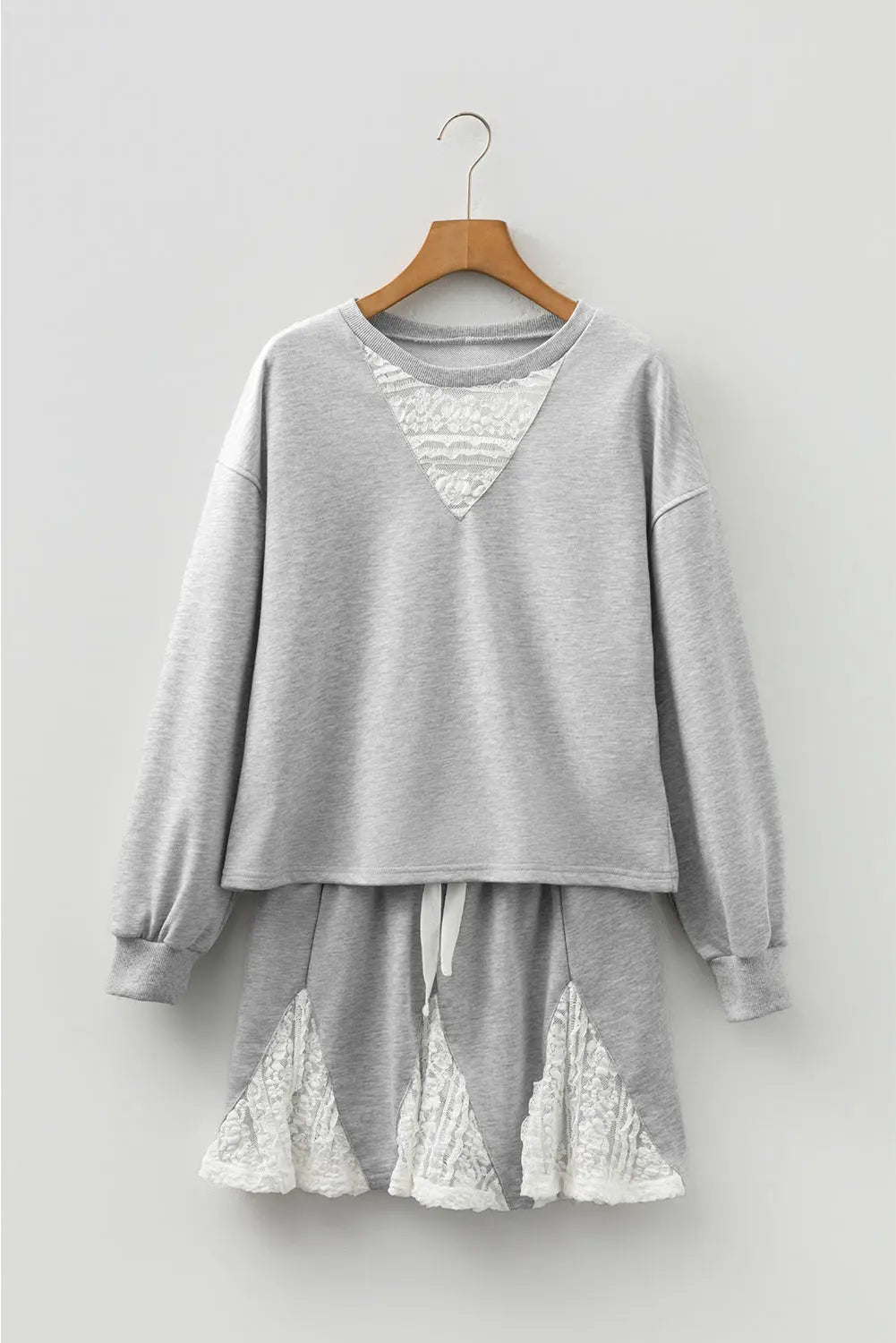 Amelia Patchwork Drop Shoulder Pullover