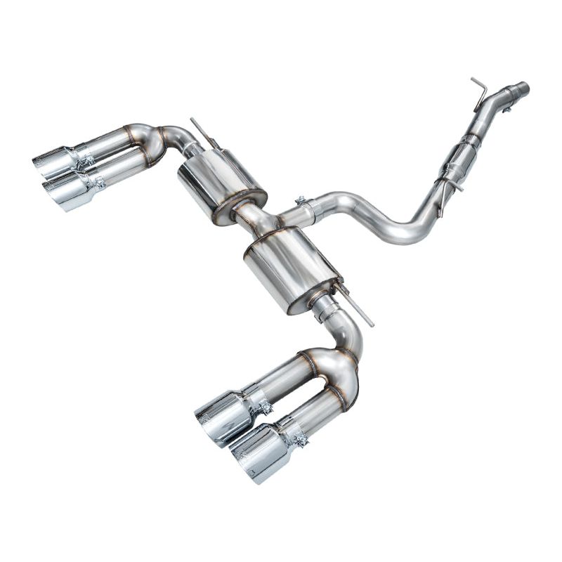 AWE 22-24 Audi 8Y S3 Touring Edition Exhaust - Chrome Silver Tips NP Motorsports