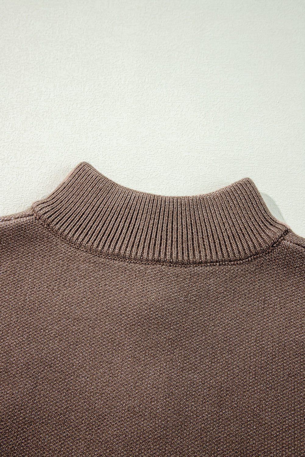 Eleanor Half Zipper Stand Sweater