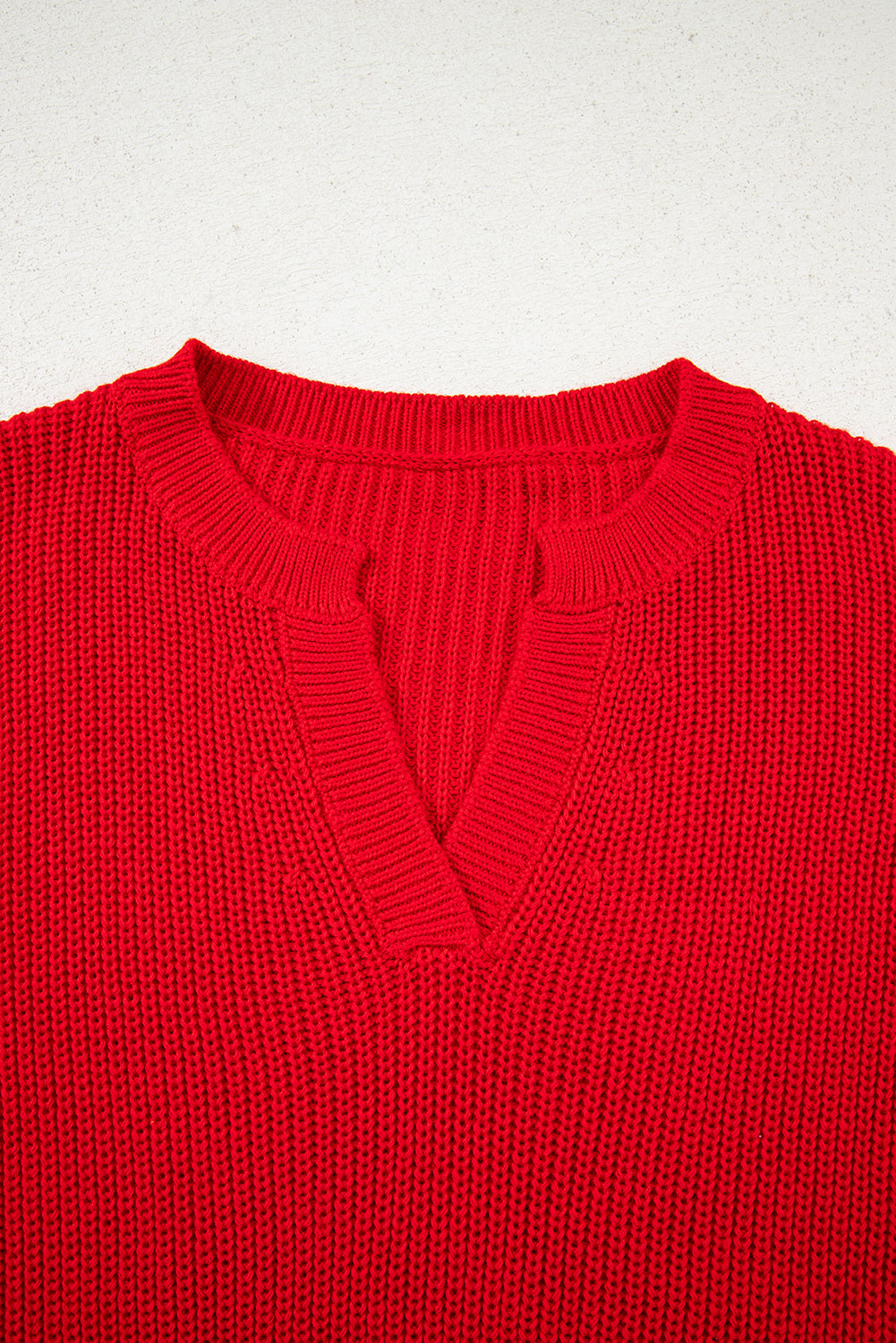 Evelyn Knit Drop Shoulder Sweater