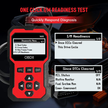 Car OBDII Scanner Diagnostic Tool Code Reader Engine Fault Code
