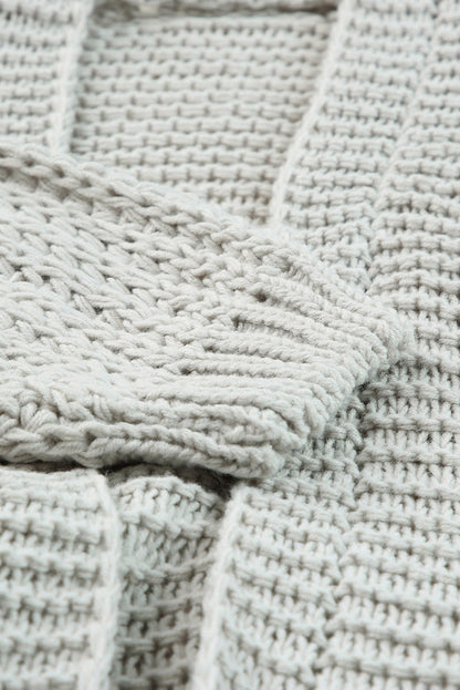 Oakley Shoulder Puff Sleeve Cardigan