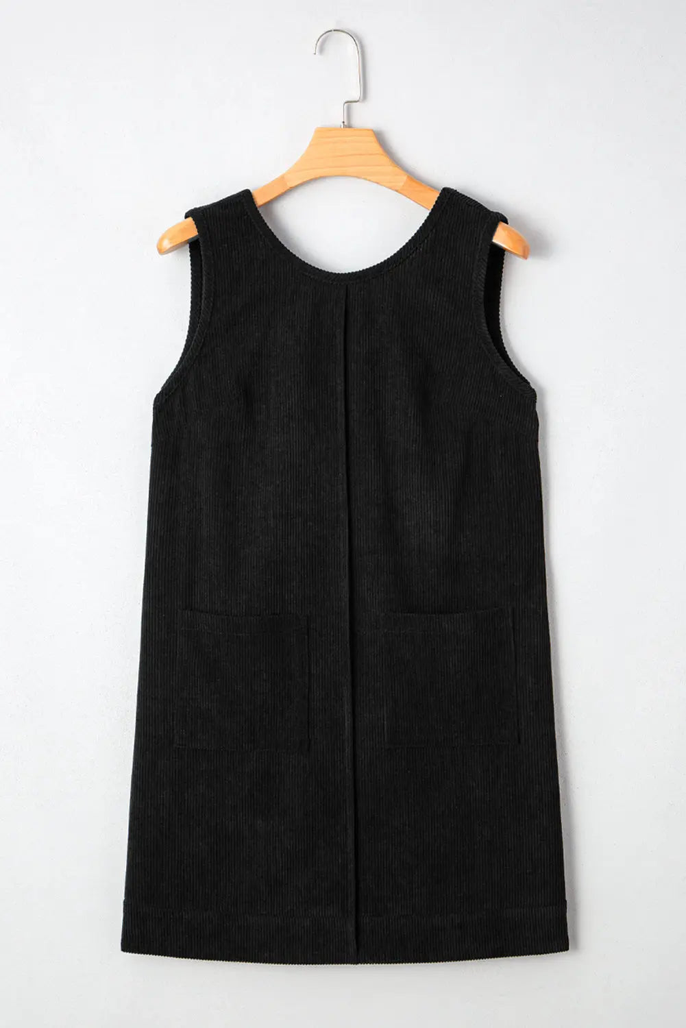Emapia Corduroy Sleeveless Mini Dress
