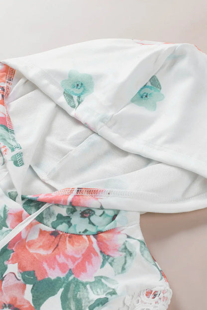 Emilie Contrast Long Sleeve Hoodie