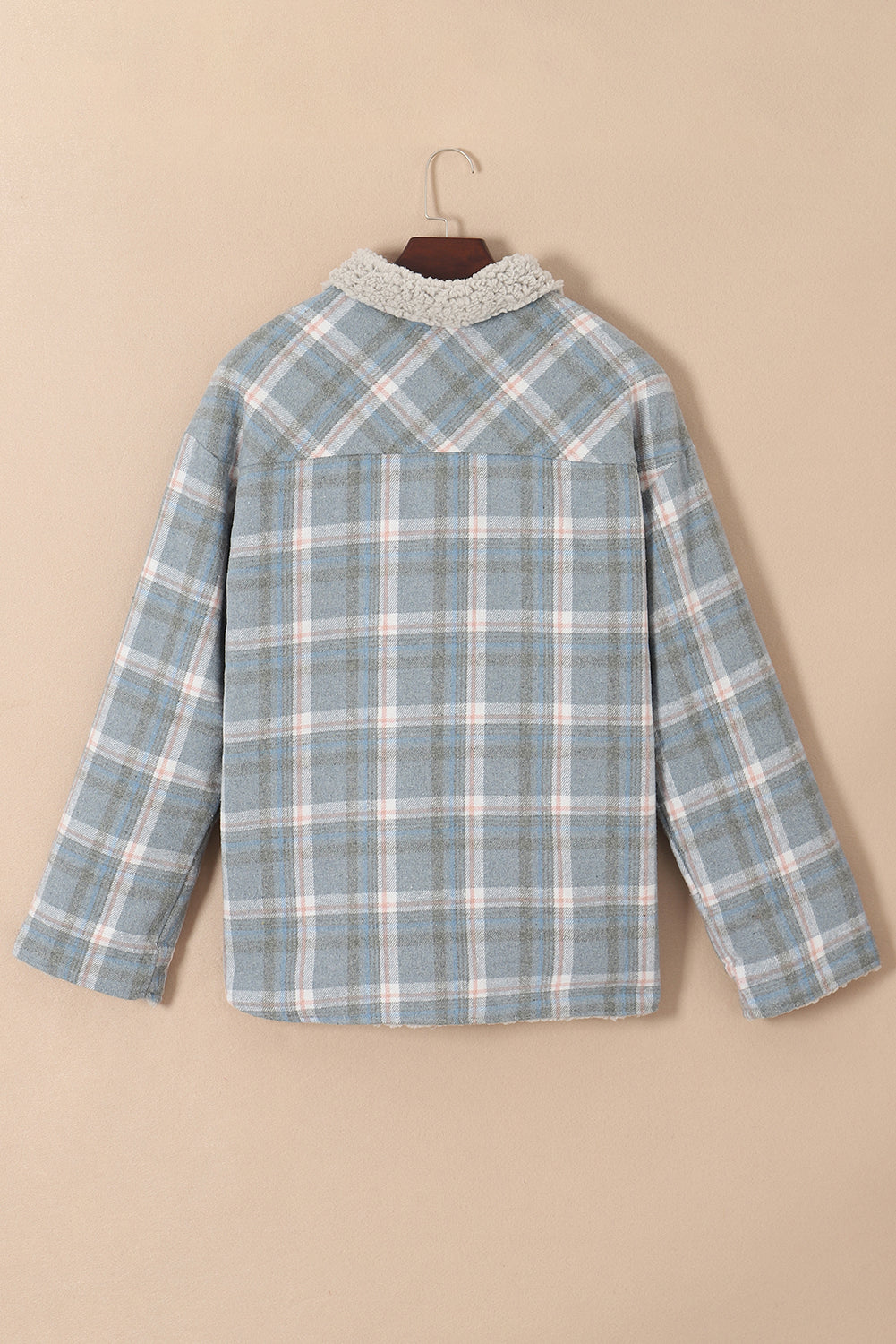 Madison Cuffs Patchwork Plaid Shirt