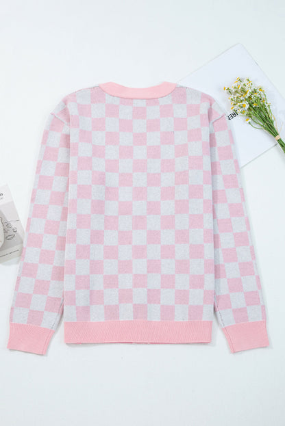 Ella Tree Pattern Cardigan Sweater