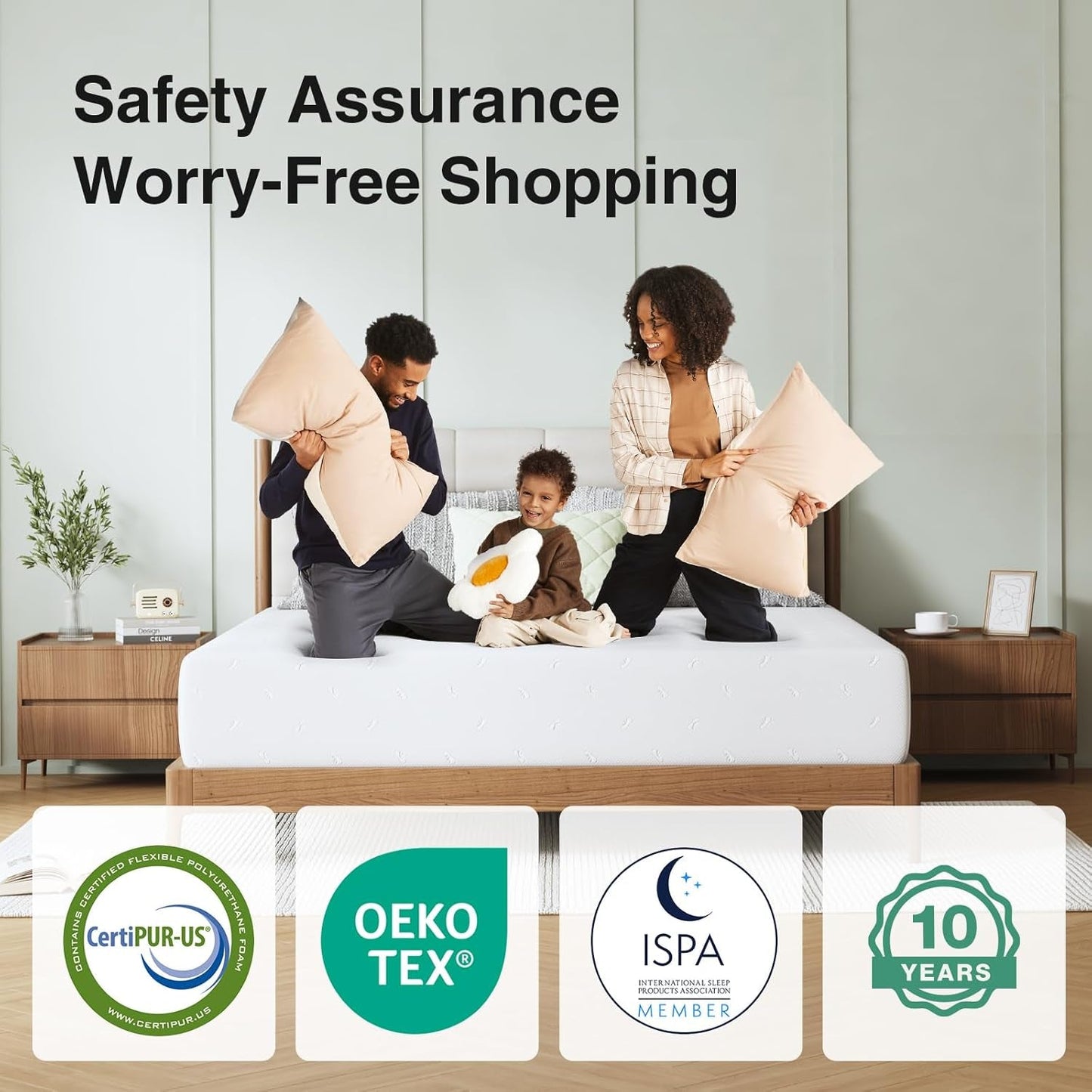 King Size Memory Foam Mattress for Ultimate Comfort