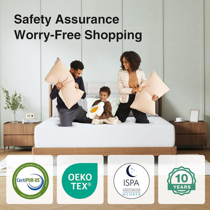 King Size Memory Foam Mattress for Ultimate Comfort