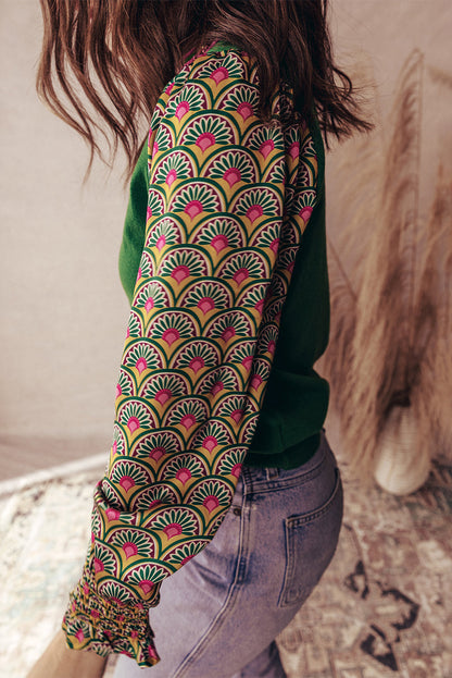 Amari Cuff Puff Sleeve Sweater