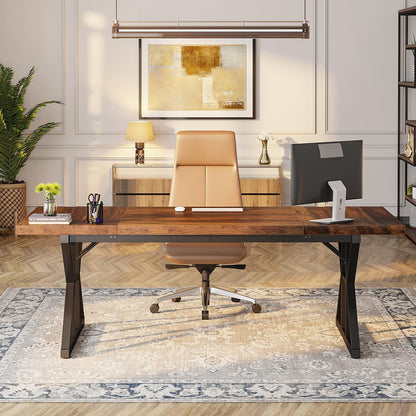 Seventy Inch Executive Desk For Office Workstation ShipItFurniture