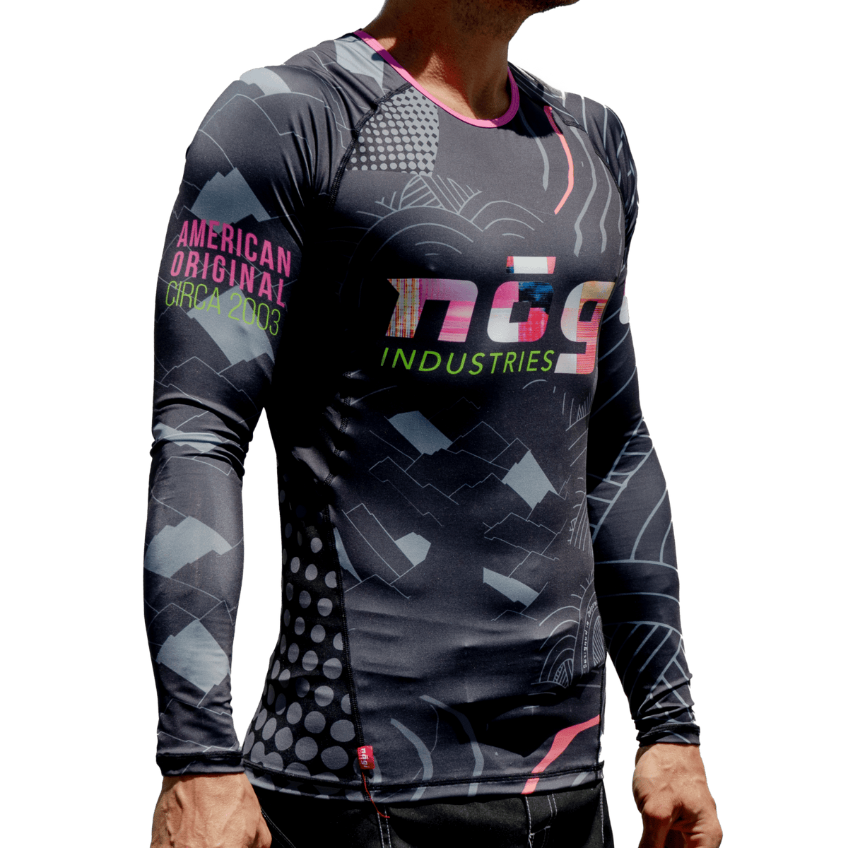 Acid Gambit Long Sleeve Rash Guard - Get it from Bo