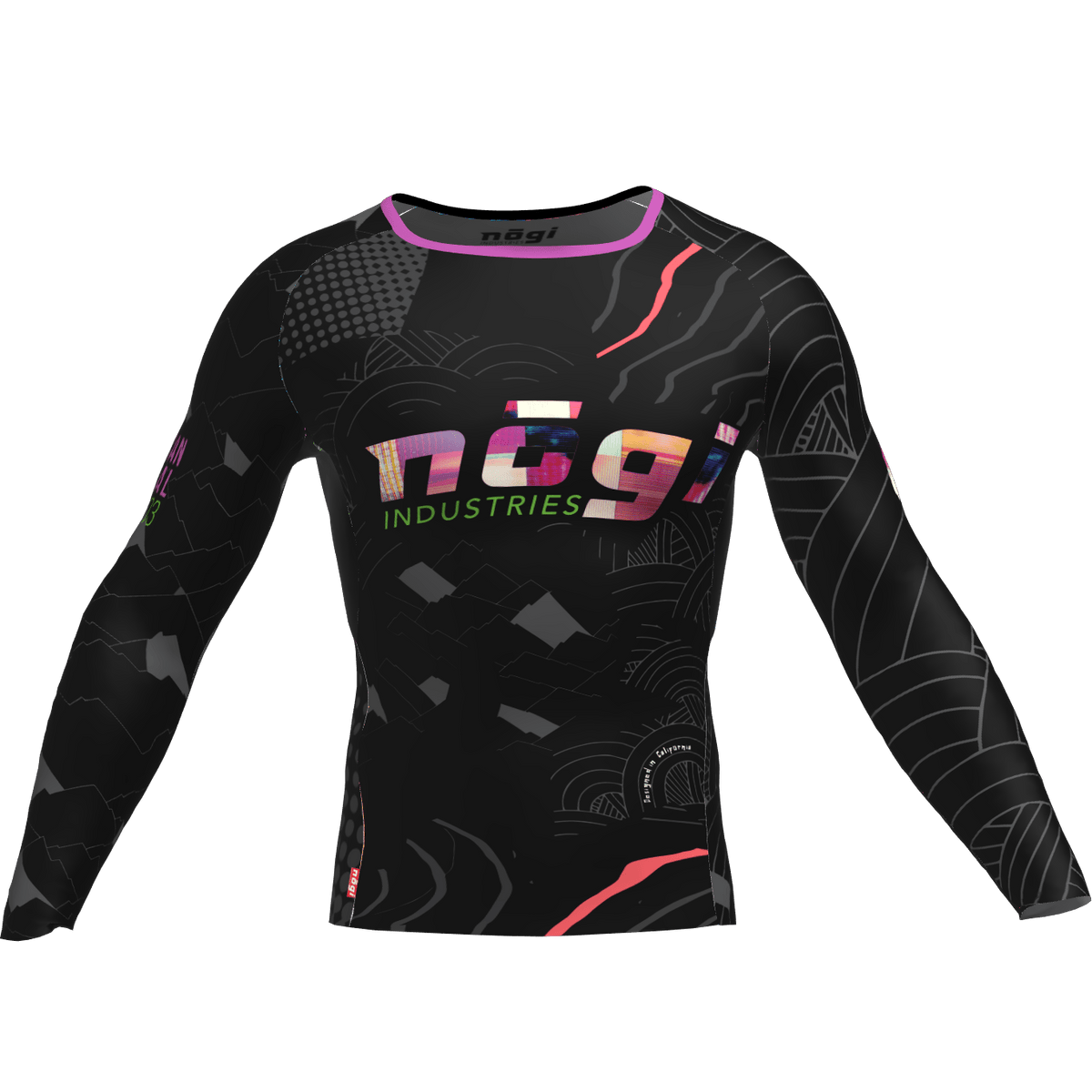 Acid Gambit Long Sleeve Rash Guard - Get it from Bo