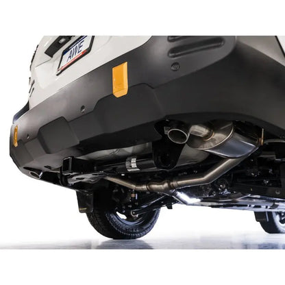 AWE 20-25 Subaru Outback (Wilderness & XT) 0FG Catback Exhaust w/Dual BashGuards NP Motorsports
