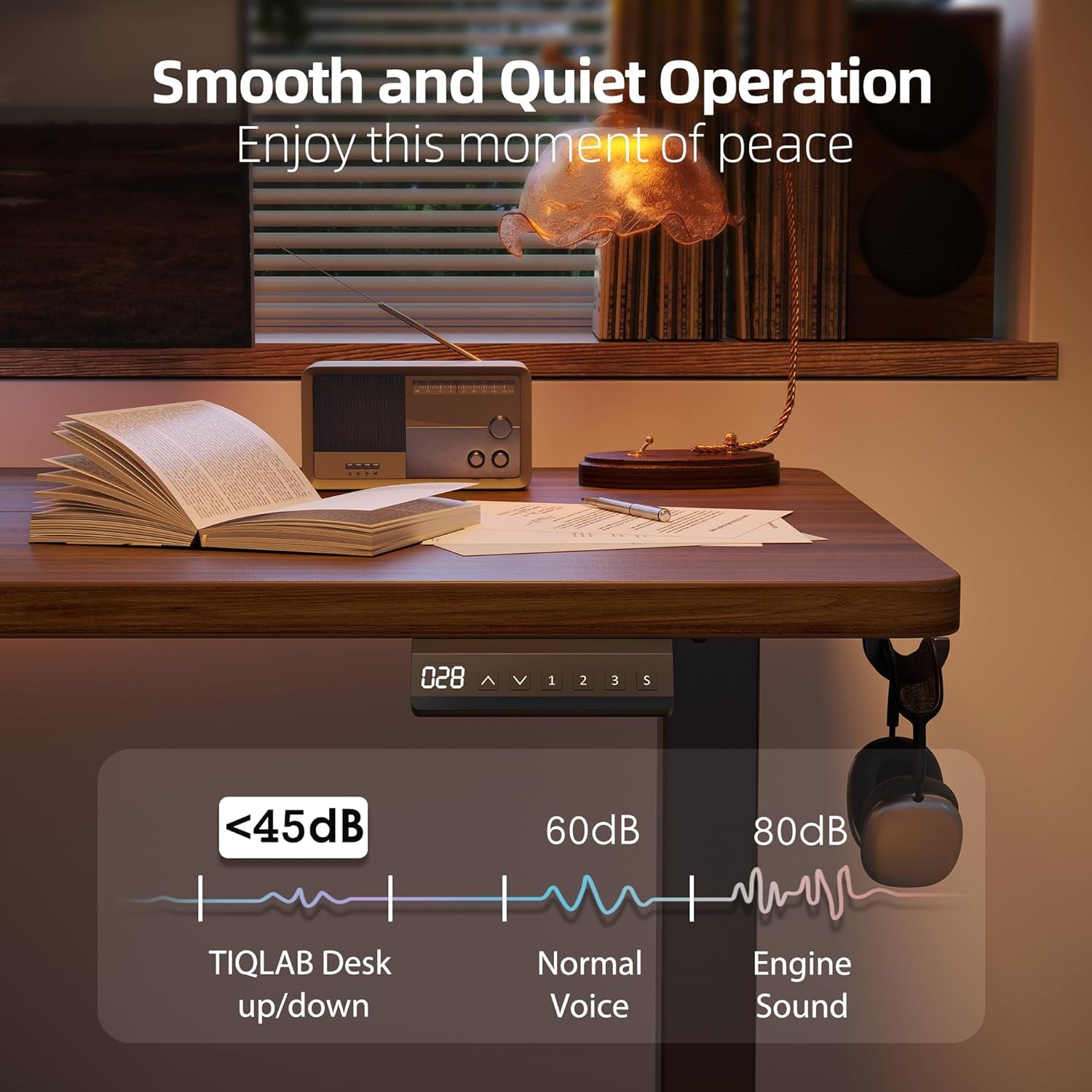 Adjustable Electric Standing Desk for Home Office Use ShipItFurniture