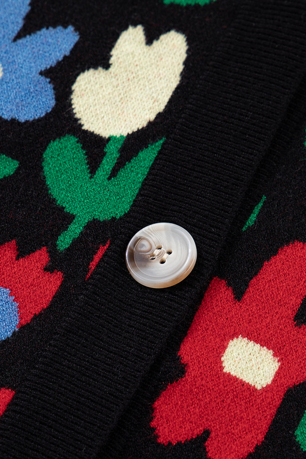 Zariah Print Short Cardigan Sweater