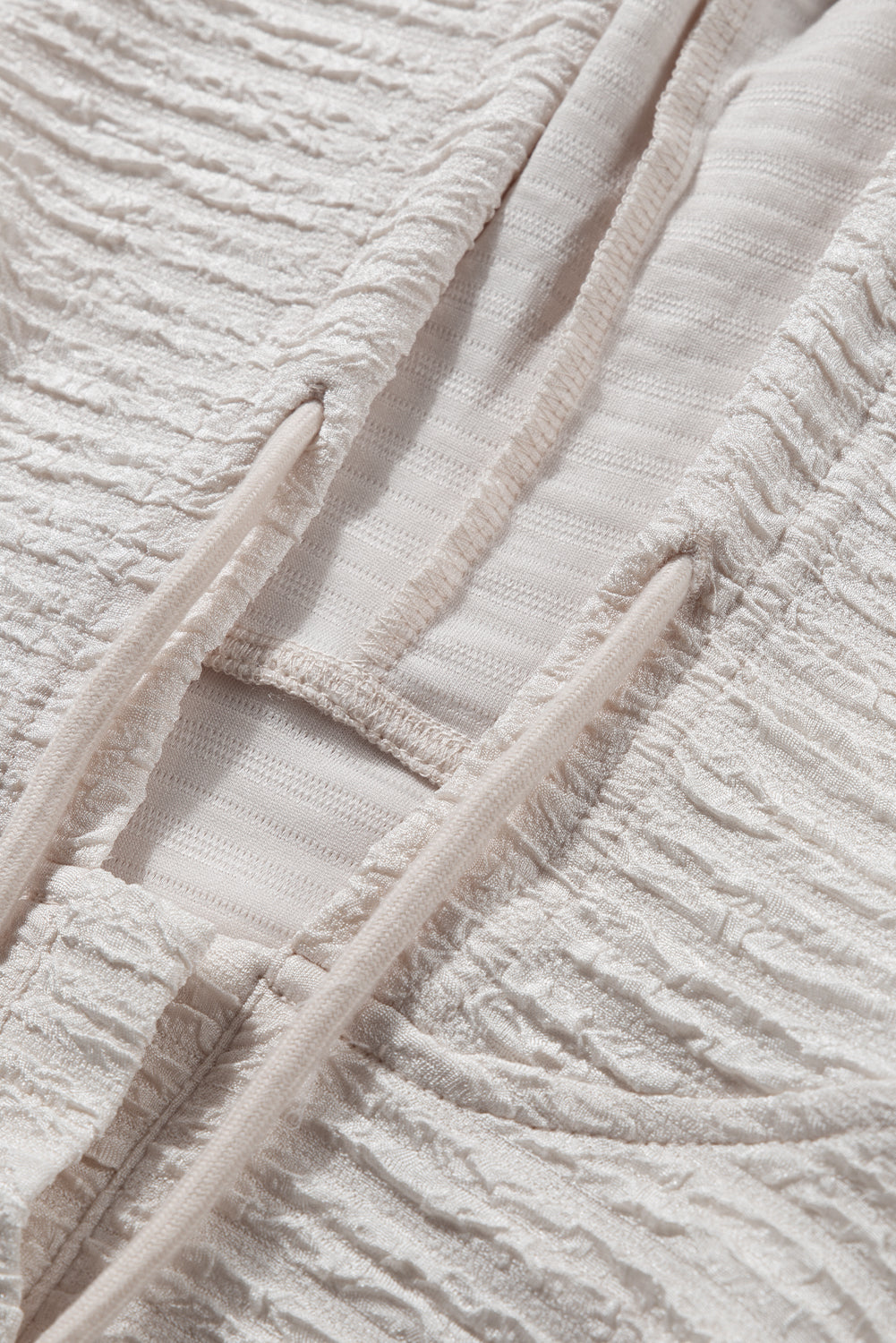 Madison Textured Drawstring Henley Hoodie