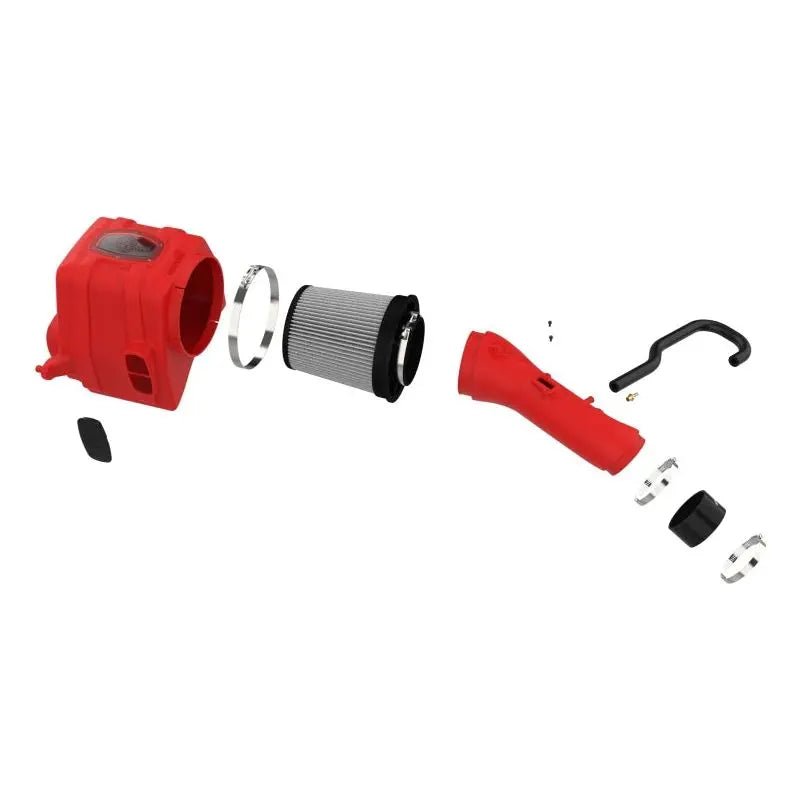 aFe 07-21 Toyota Tundra V8 5.7L Momentum GT Red Edition Cold Air Intake System w/ Pro DRY S Filter - Get it from Bo