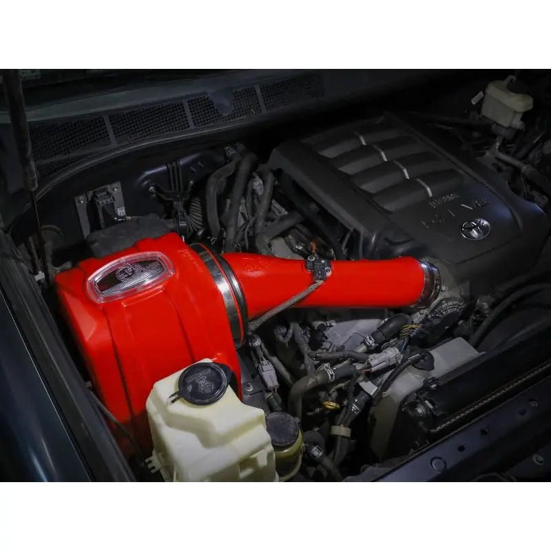 aFe 07-21 Toyota Tundra V8 5.7L Momentum GT Red Edition Cold Air Intake System w/ Pro DRY S Filter - Get it from Bo