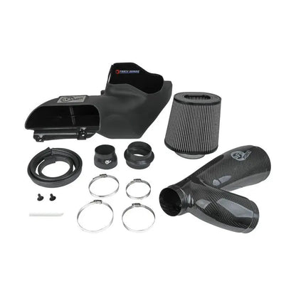 aFe 17-20 Ford F-150/Raptor Track Series Carbon Fiber Cold Air Intake System With Pro DRY S Filters - Get it from Bo