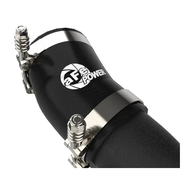AFE 18-22 Kia Stinger V6-3.3L BladeRunner Alum Hot/Cold Charge Pipe Kit Black - Get it from Bo