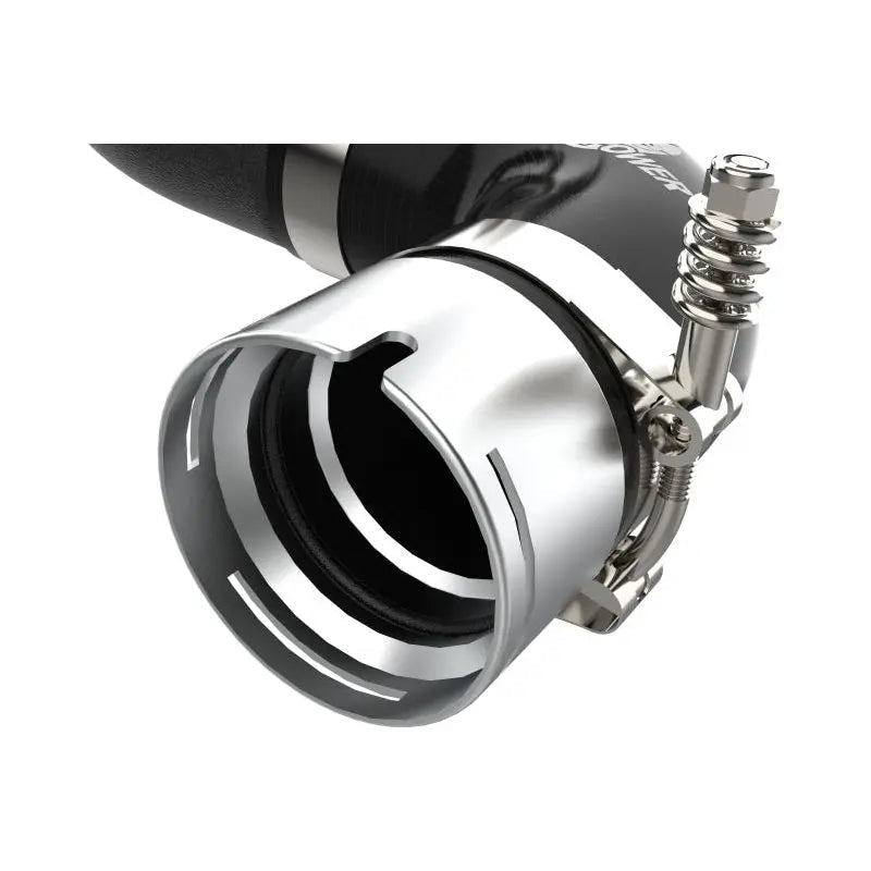 AFE 18-22 Kia Stinger V6-3.3L BladeRunner Alum Hot/Cold Charge Pipe Kit Black - Get it from Bo