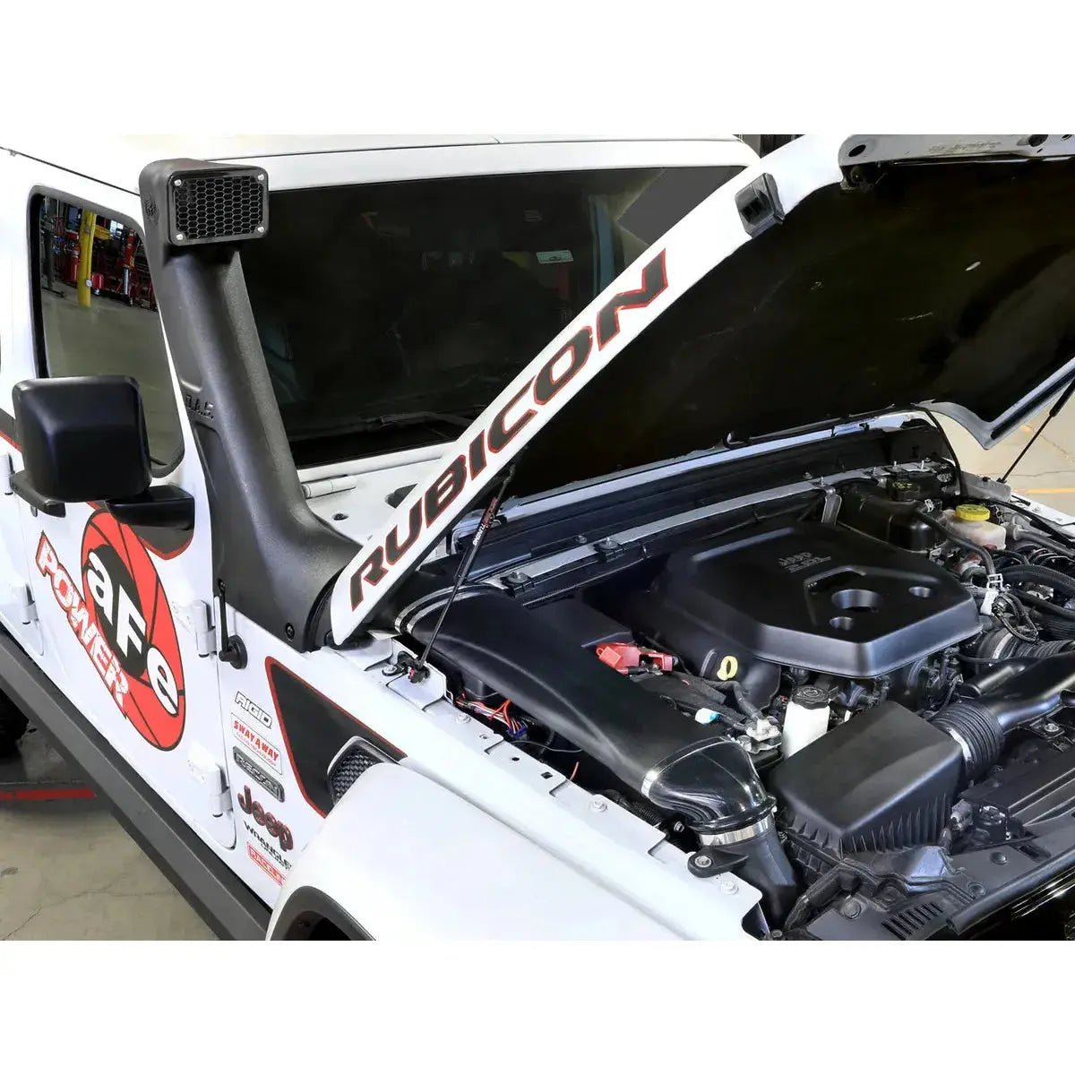 aFe 18-25 Jeep Wrangler / Gladiator L4/V6 Dynamic Air Scoop (D.A.S) Snorkel - Get it from Bo